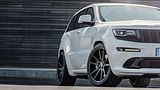 Jeep Grand Cherokee SRT mit Fondmetal STC-10 11,0x22 Jeep Grand Cherokee SRT mit Fondmetal STC-10 11,0x22